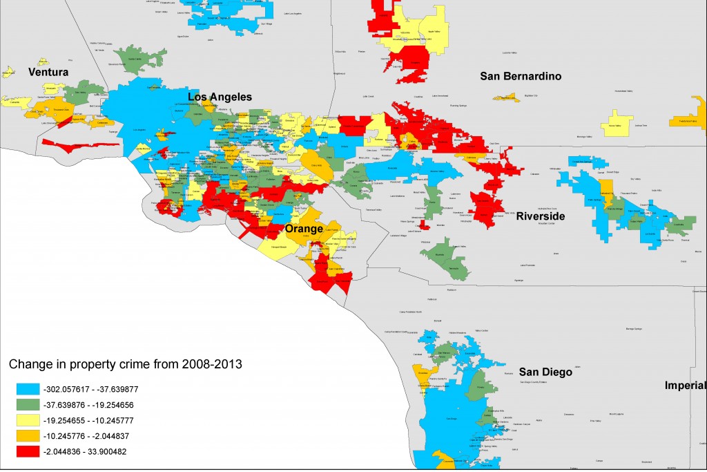 California County Crime Map